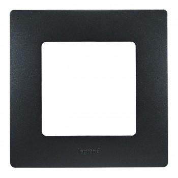 Рамка 1-я, антрацит, универсальная Etika