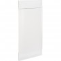 Пластиковый щиток Legrand Practibox S для встраиваемого монтажа, цвет двери "Белый", 4X12