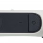 Удлинитель с заземлением Legrand 4 розетки с кабелем 1,5 м., с индикацией потребляемой мощности и защитой от перегрузки, кнопкой включения и поворотным основанием, цвет: бело-черный